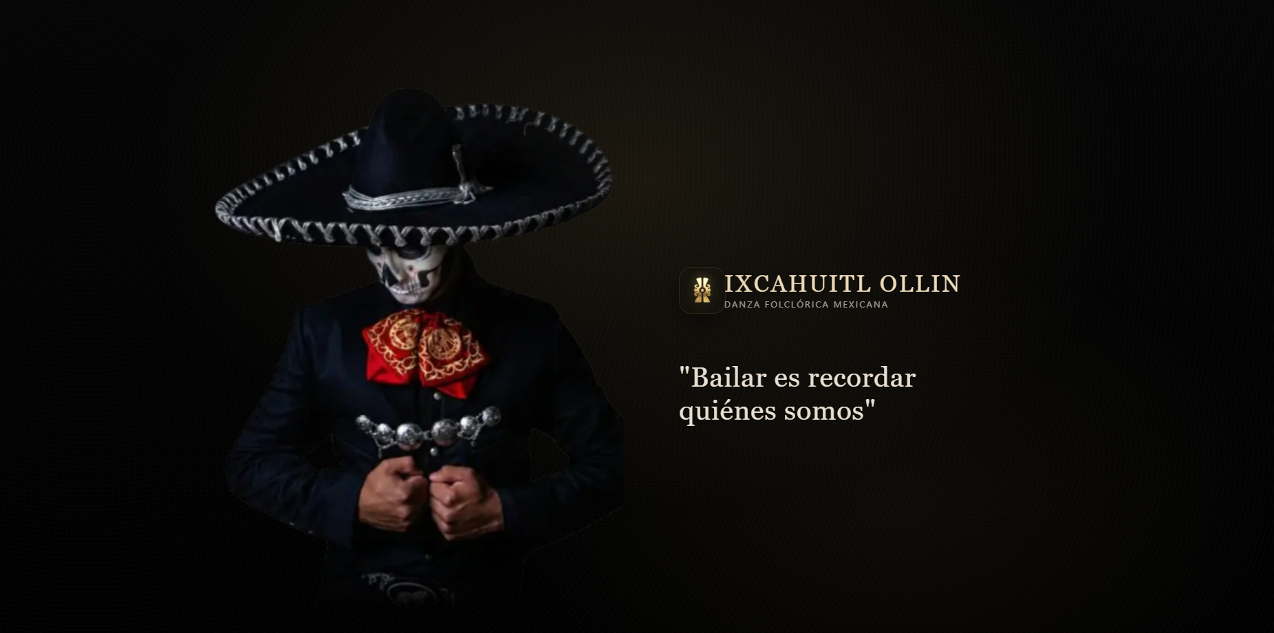 Landing page Ixcahuitl Ollin